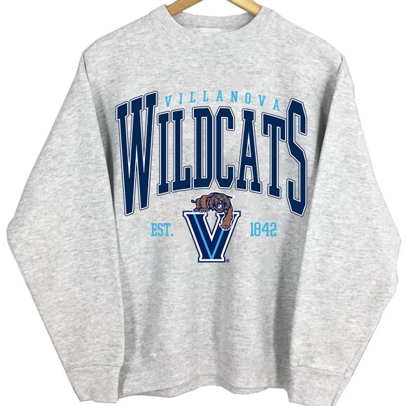Villanova University Varsity Teams NCAA Villanova Wildcats Sweatshirt Shirt - Picture 1 of 3
